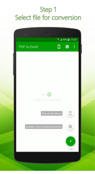 Baixar PDF para Excel Conversor Emprego para Android captura de tela 2
