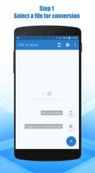 Baixar PDF para Word Conversor Emprego para Android captura de tela 2