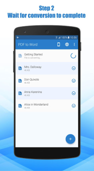 Baixar PDF para Word Conversor Emprego para Android captura de tela 3