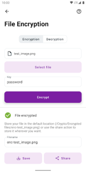 Baixar Crypto - Encryption Tools Ferramentas para Android captura de tela 3