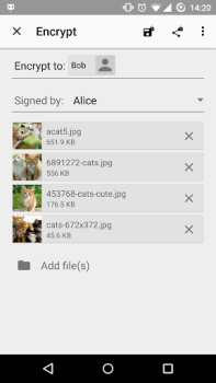 Baixar OpenKeychain: Easy PGP Contato para Android captura de tela 5