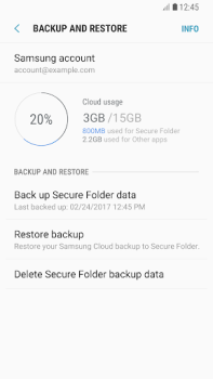 Baixar Secure Folder Negócios para Android captura de tela 5