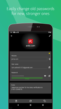 Baixar Avira Password Manager Emprego para Android captura de tela 4