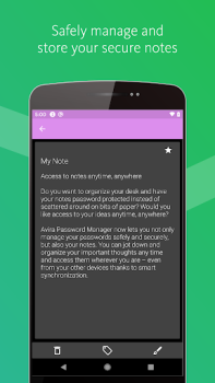 Baixar Avira Password Manager Emprego para Android captura de tela 5