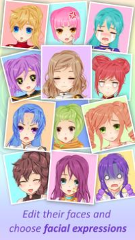 Baixar Jogos de criar avatares anime Entretenimento para Android captura de tela 4