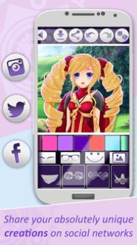 Baixar Jogos de criar avatares anime Entretenimento para Android captura de tela 5