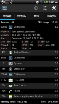 Baixar OS Monitor Ferramentas para Android captura de tela 3