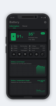 Baixar Battery Monitor Ferramentas para Android captura de tela 3
