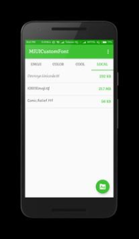 Baixar Custom Font Installer For MIUI Ferramentas para Android captura de tela 4