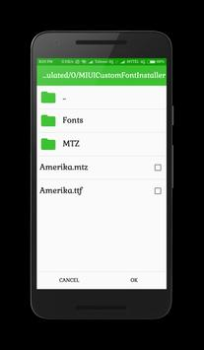 Baixar Custom Font Installer For MIUI Ferramentas para Android captura de tela 6