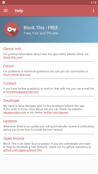 Baixar Block This Ferramentas para Android captura de tela 4