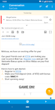 FairEmail, privacy aware email