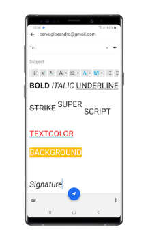 Baixar Bird Mail Contato para Android captura de tela 3