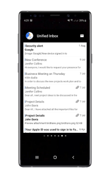 Baixar Bird Mail Contato para Android captura de tela 5