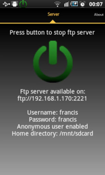 Baixar Servidor Ftp Ferramentas para Android captura de tela 2