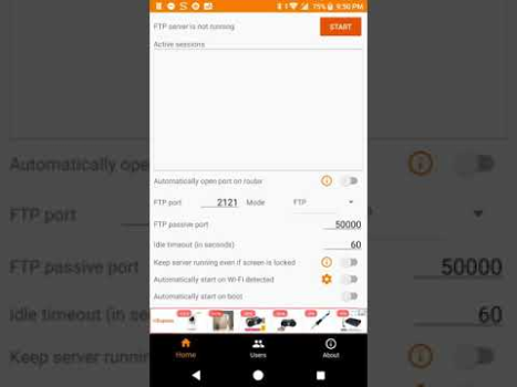 FTP Server - Multiple users