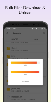Baixar FTP Tool - Fast FTP Server Ferramentas para Android captura de tela 5