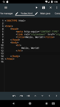 Baixar Html Editor Ferramentas para Android captura de tela 4