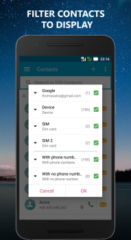 Baixar Simple contacts Ferramentas para Android captura de tela 3
