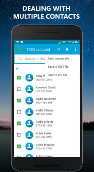 Baixar Simple contacts Ferramentas para Android captura de tela 6
