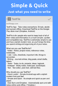 Baixar Text Editor Lite Ferramentas para Android captura de tela 2