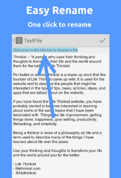 Baixar Text Editor Lite Ferramentas para Android captura de tela 3
