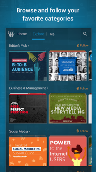 Baixar SlideShare Negócios para Android captura de tela 2