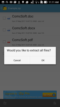 Baixar iZip - Zip Unzip Tool Ferramentas para Android captura de tela 4