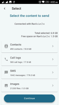 Baixar X-Transfer Ferramentas para Android captura de tela 5