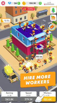 Baixar Idle Construction 3D Estratégias para Android captura de tela 3