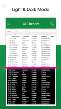 Baixar visualizador xlsx: visualizador de arquivo xls Emprego para Android captura de tela 5