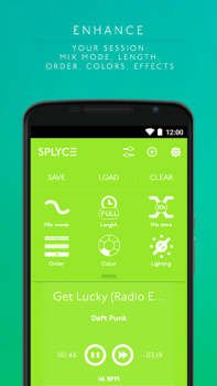 Baixar Splyce music player & automix Música e áudio para Android captura de tela 3
