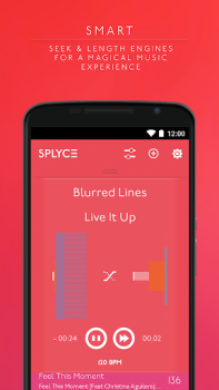 Baixar Splyce music player & automix Música e áudio para Android captura de tela 4