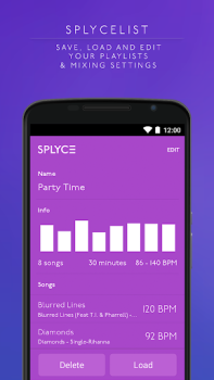 Baixar Splyce music player & automix Música e áudio para Android captura de tela 5