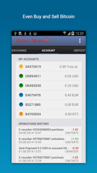 Baixar Perfect Money Finanças para Android captura de tela 3