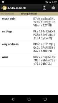 Baixar Dogecoin Wallet Finanças para Android captura de tela 2