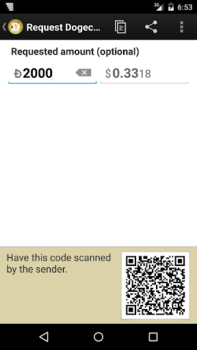 Baixar Dogecoin Wallet Finanças para Android captura de tela 5