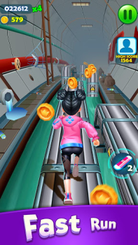 Baixar Subway Princess Runner Arcade para Android captura de tela 4