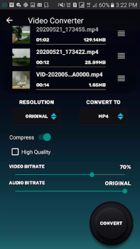 Baixar Video Converter & Compressor Ferramentas para Android captura de tela 4