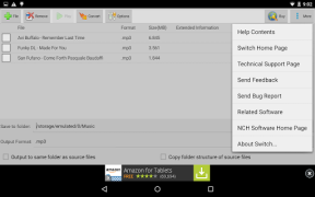 Baixar Switch Audio Converter Música e áudio para Android captura de tela 7