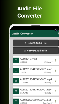 Baixar Audio Converter To Any Format Música e áudio para Android captura de tela 3