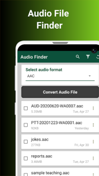 Baixar Audio Converter To Any Format Música e áudio para Android captura de tela 4
