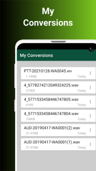 Baixar Audio Converter To Any Format Música e áudio para Android captura de tela 7