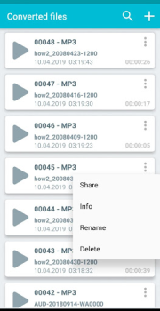 Baixar Conversor de áudio - todos os Ferramentas para Android captura de tela 6
