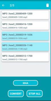 Baixar Conversor de áudio - todos os Ferramentas para Android captura de tela 7