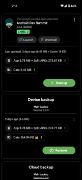 Baixar Swift Backup Ferramentas para Android captura de tela 3