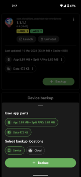 Baixar Swift Backup Ferramentas para Android captura de tela 4