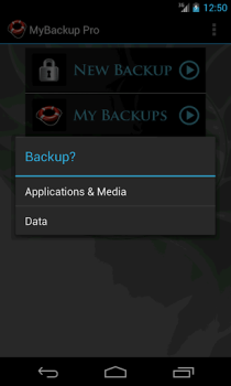 Baixar My Backup Ferramentas para Android captura de tela 2