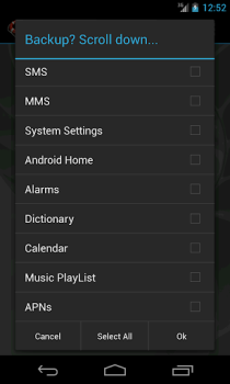 Baixar My Backup Ferramentas para Android captura de tela 5