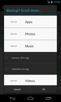 Baixar My Backup Ferramentas para Android captura de tela 6